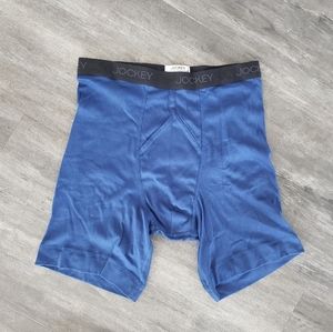 Blue Basic Jockey Boxer Brief